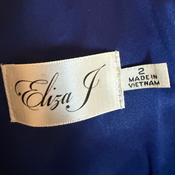 Eliza J Royal Blue Dress - Size 2 - Picture 9 of 9